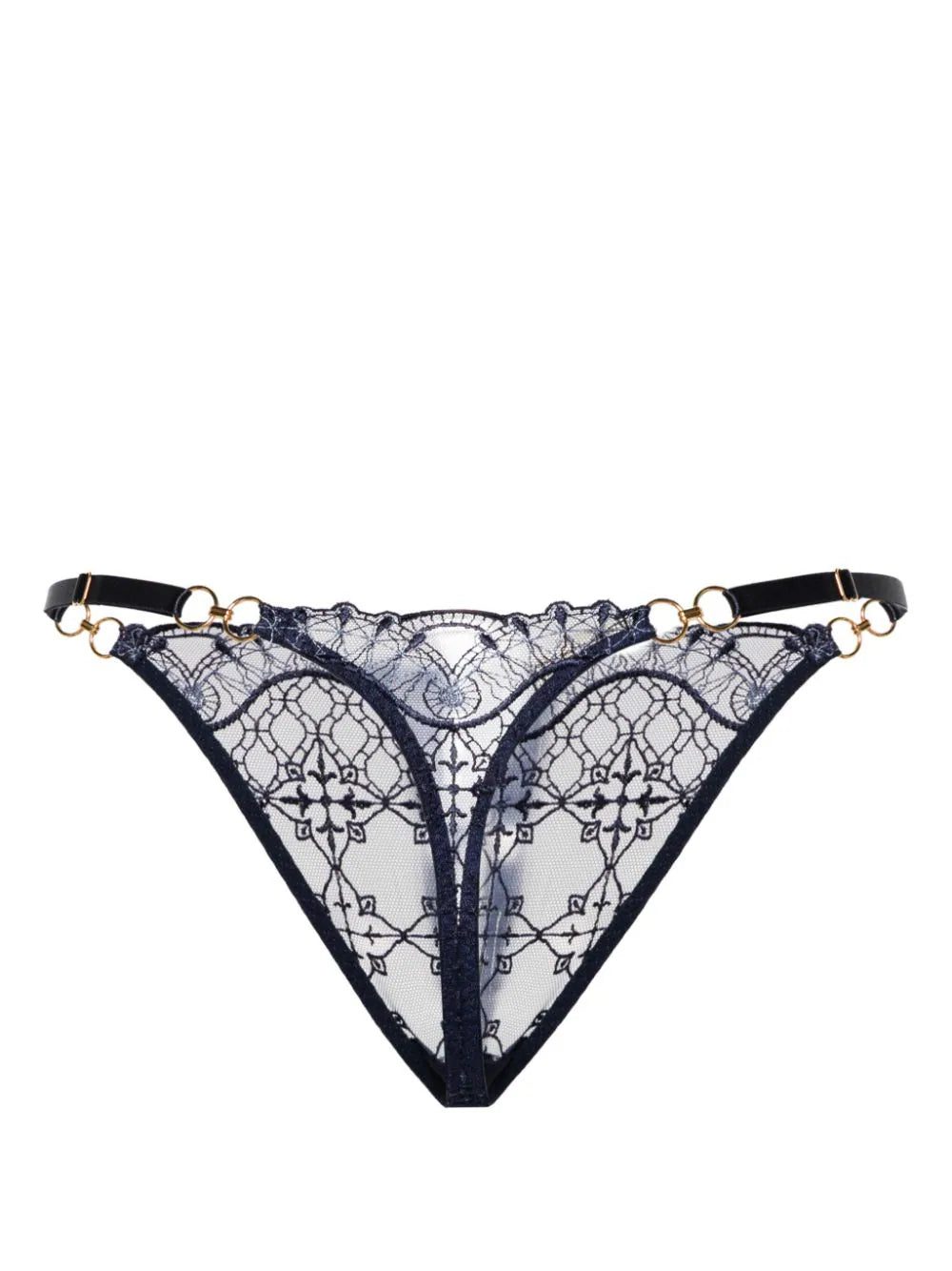 Bordelle Mari embroidered thong - Image 2