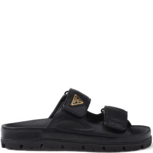 Prada  padded leather slides