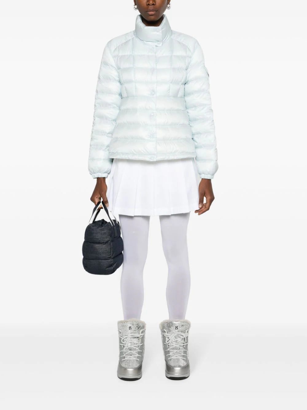 Moncler Aminia logo-patch padded jacket - Image 2