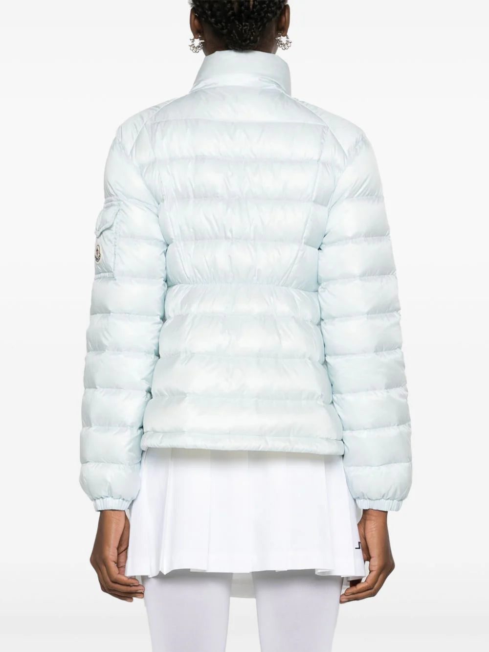 Moncler Aminia logo-patch padded jacket - Image 4