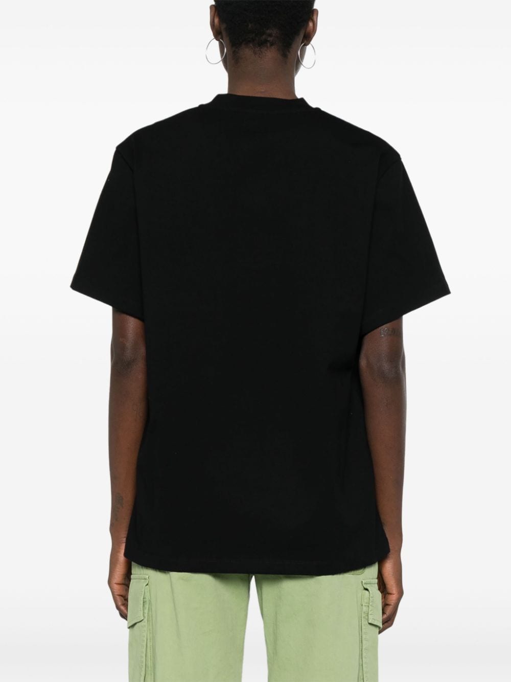Stella McCartney crystal-logo cotton T-shirt - Image 4