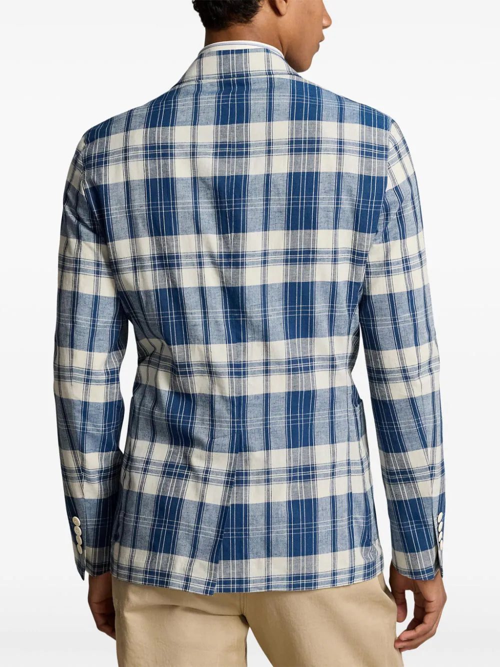 Polo Ralph Lauren plaid cotton blazer - Image 4