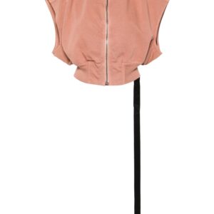 Rick Owens DRKSHDW  sleeveless cotton bomber jacket
