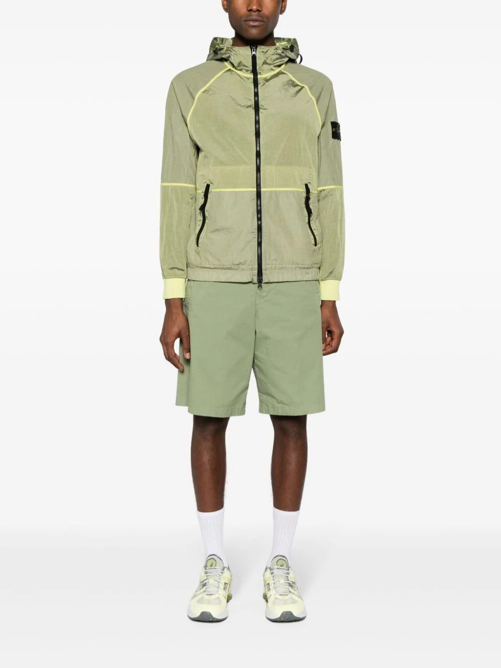 Stone Island Watro-TC lightweight hooded jacket - Image 2