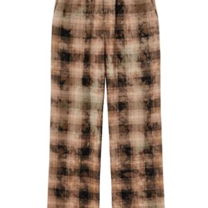 Palm Angels check-print track pants