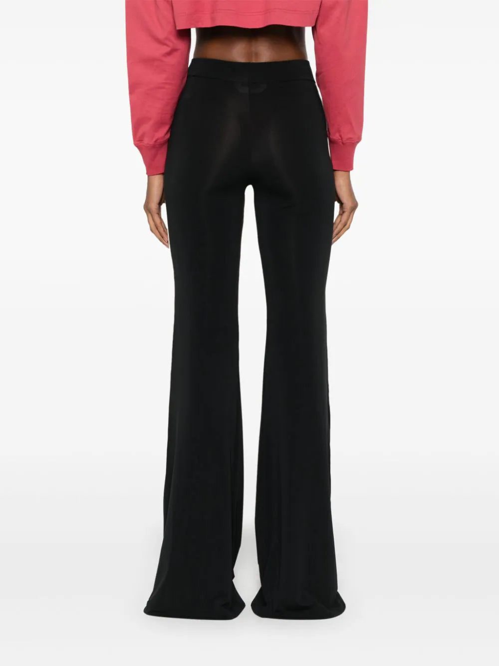 Palm Angels monogram-embroidered flared trousers - Image 4