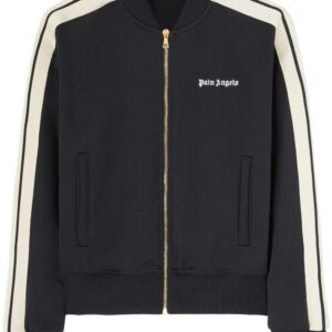 Palm Angels  logo-print track bomber jacket