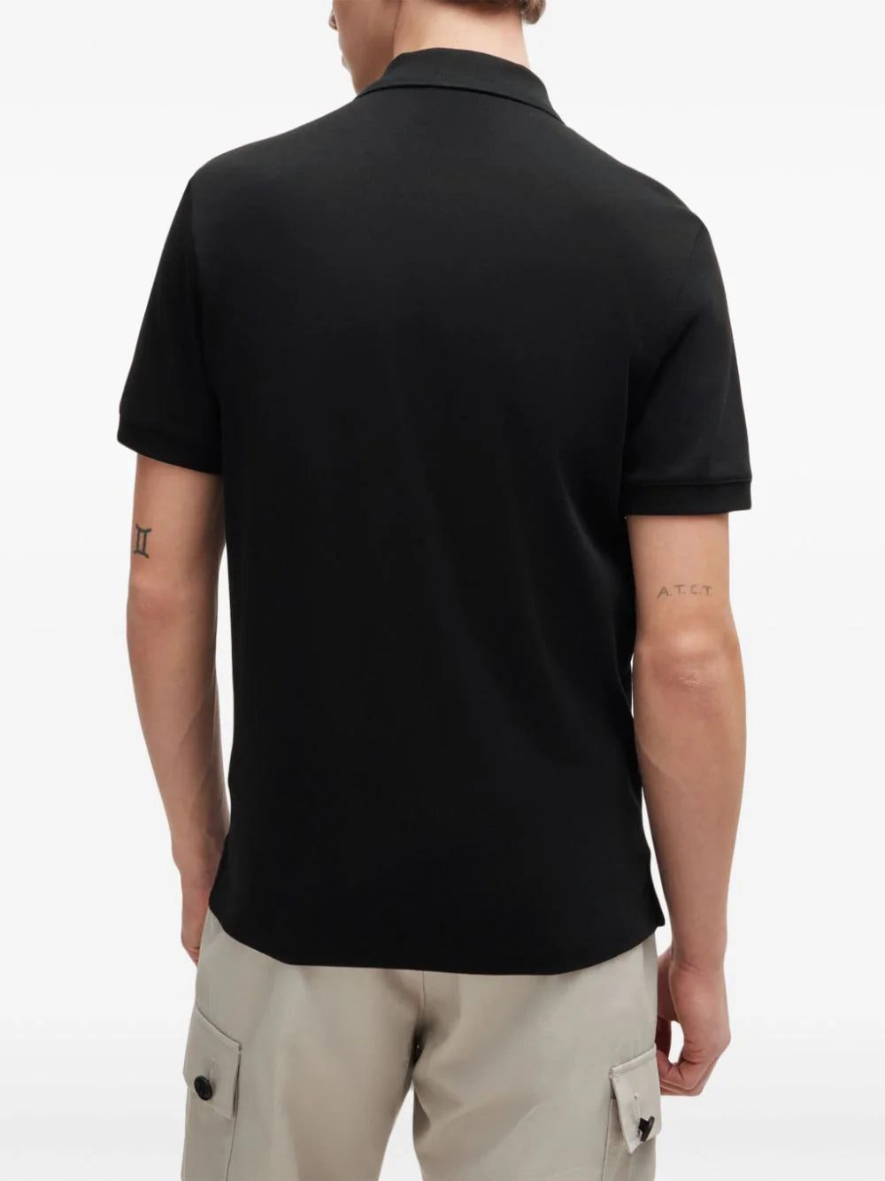 HUGO logo-print cotton polo shirt - Image 4