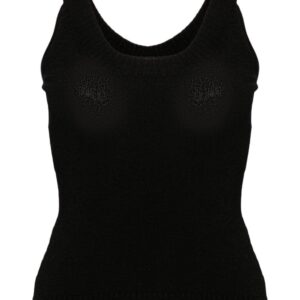 Moschino ribbed tank top