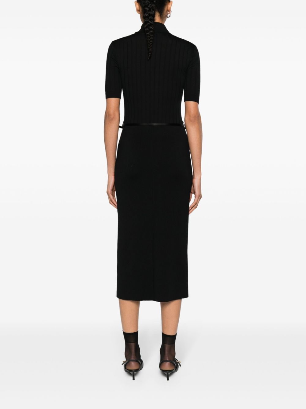 Givenchy belted wool midi dress - Image 5