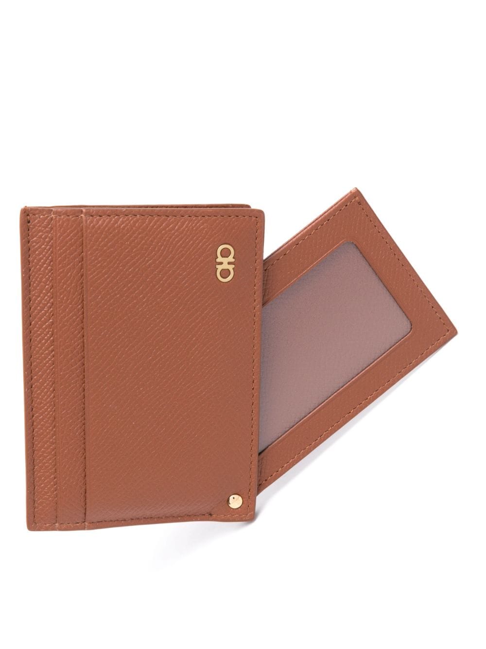 Ferragamo Gancini-plaque leather cardholder - Image 3