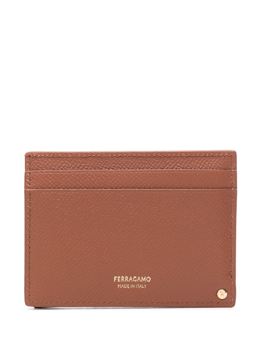 Ferragamo Gancini-plaque leather cardholder - Image 2