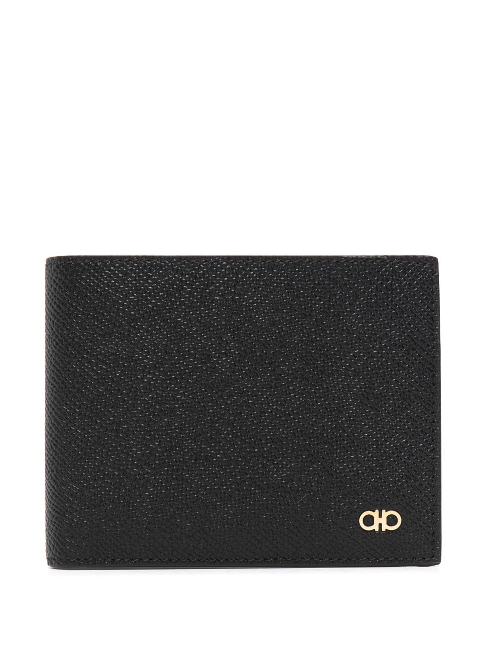 Ferragamo Gancini-plaque leather wallet