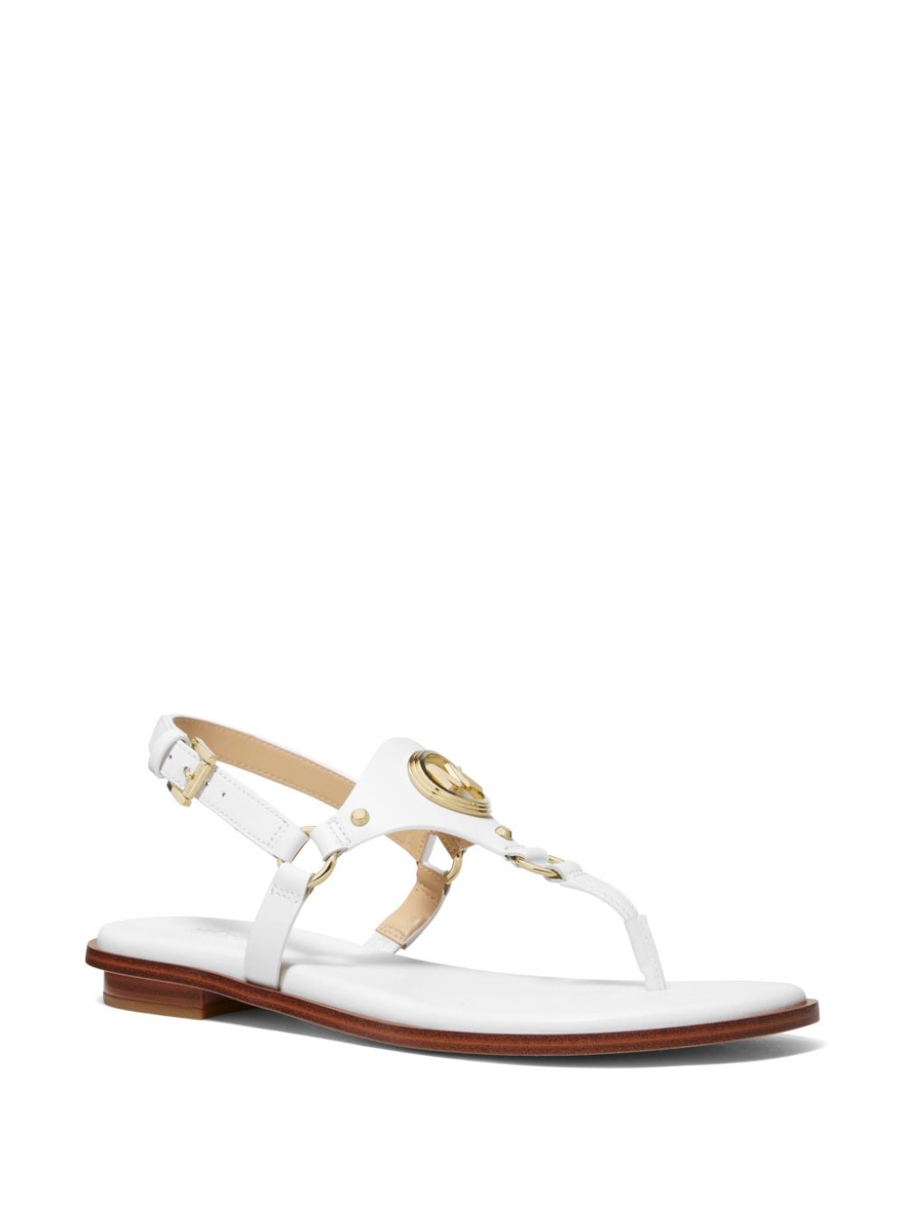 Michael Michael Kors Casey logo-plaque thong sandals - Image 2