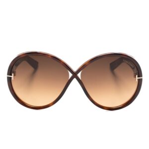TOM FORD Eyewear Edie oversize-frame sunglasses
