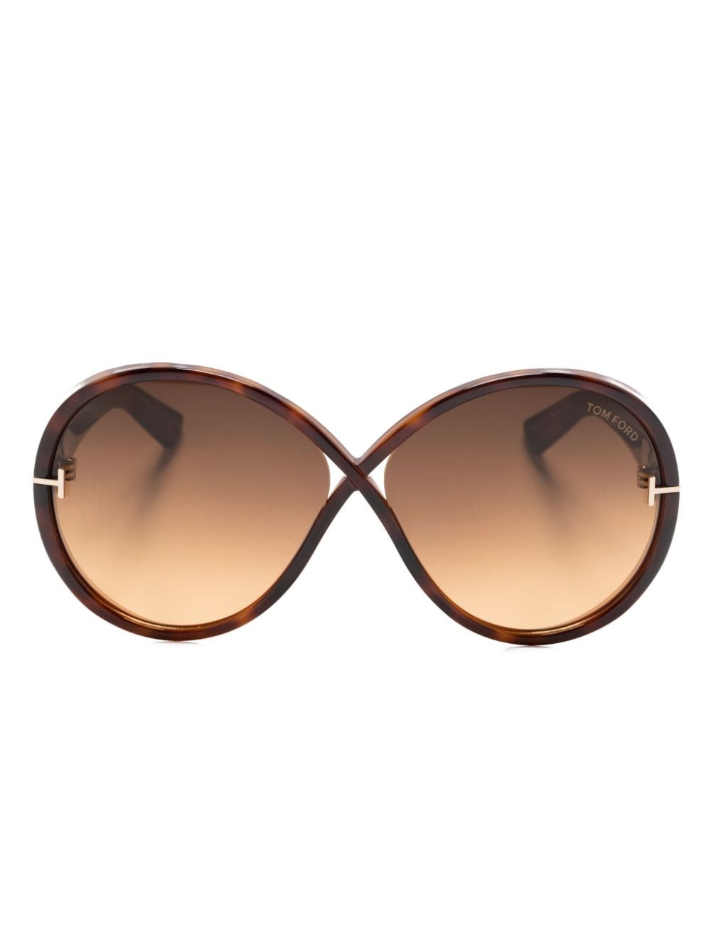 TOM FORD Eyewear Edie oversize-frame sunglasses