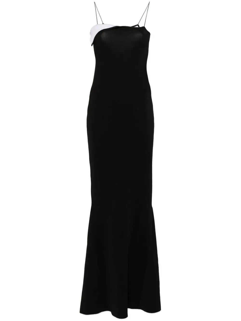 Jacquemus Aro draped maxi dress