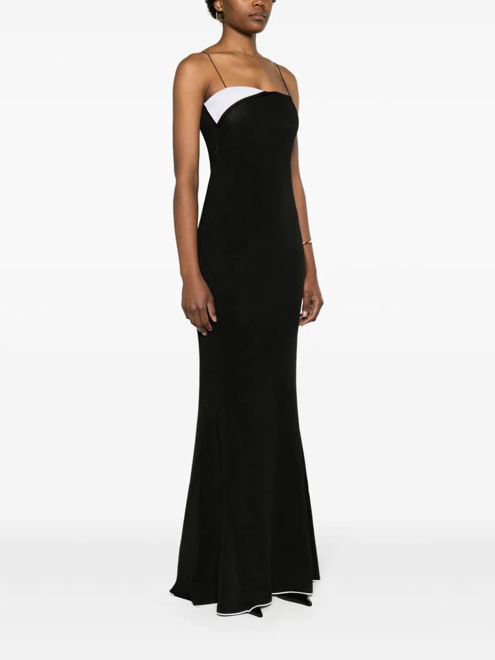 Jacquemus Aro draped maxi dress - Image 3