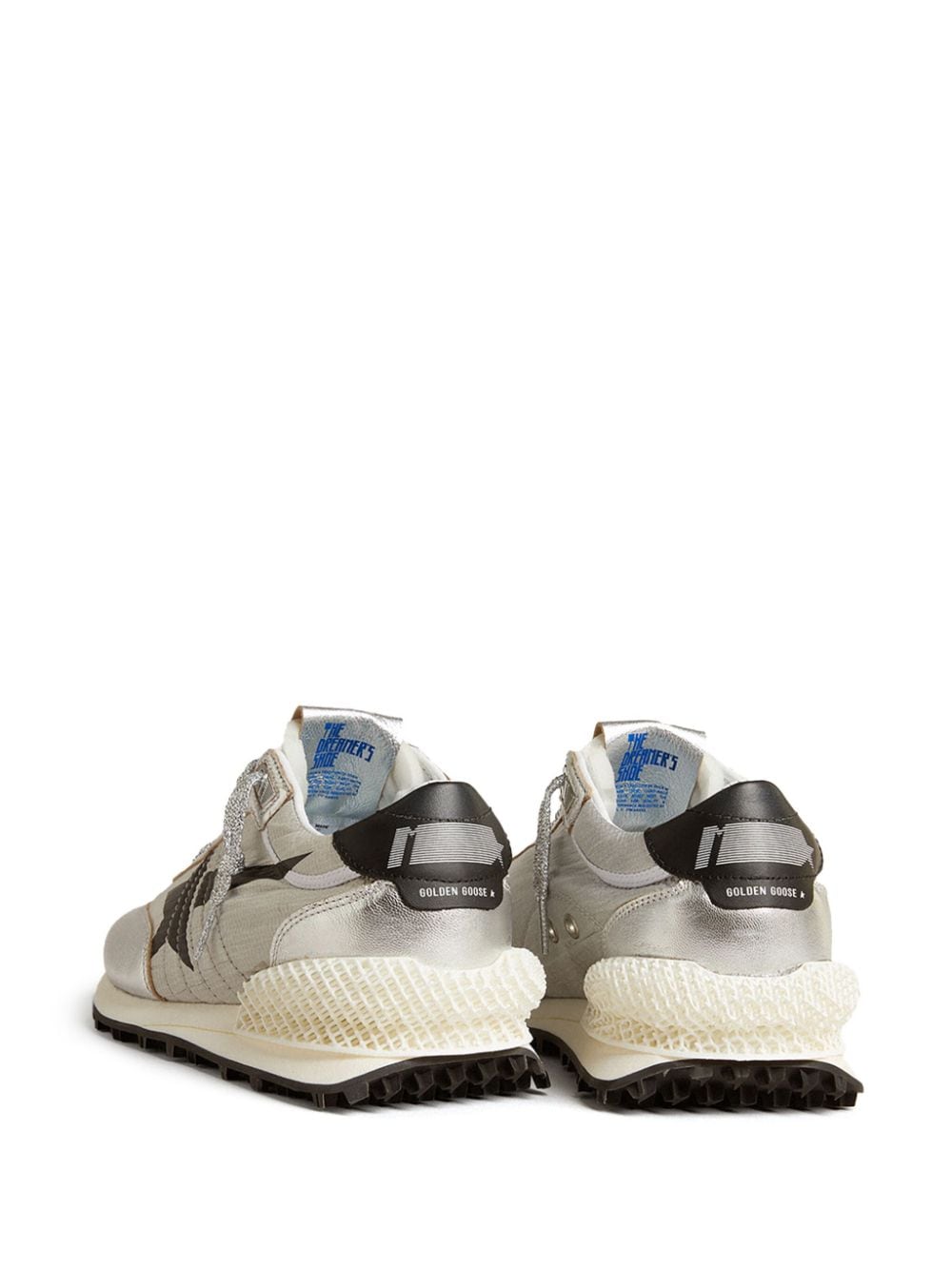 Golden Goose Running Marathon laminated-leather sneakers - Image 3