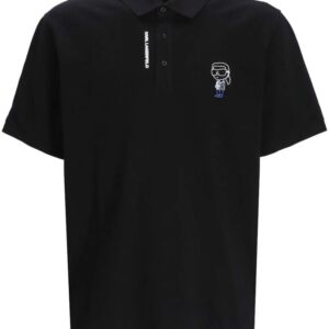 Karl Lagerfeld K/Ikonik cotton polo shirt