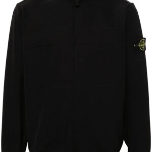 Stone Island  Compass-badge zip-up jacket