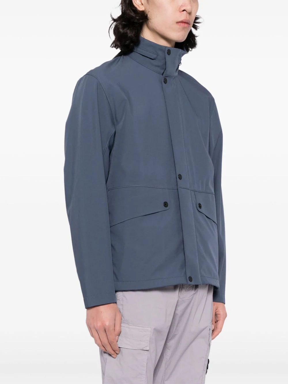 Stone Island concealed-hood jacket - Image 3