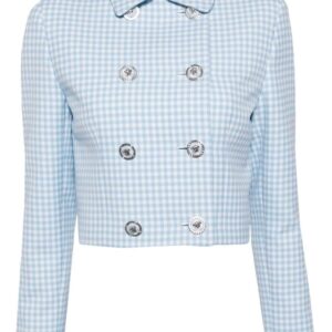 Versace  Medusa-buttons cropped jacket