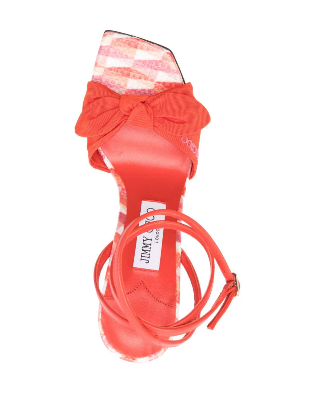 Jimmy Choo 120mm geometric wedge sandals - Image 4