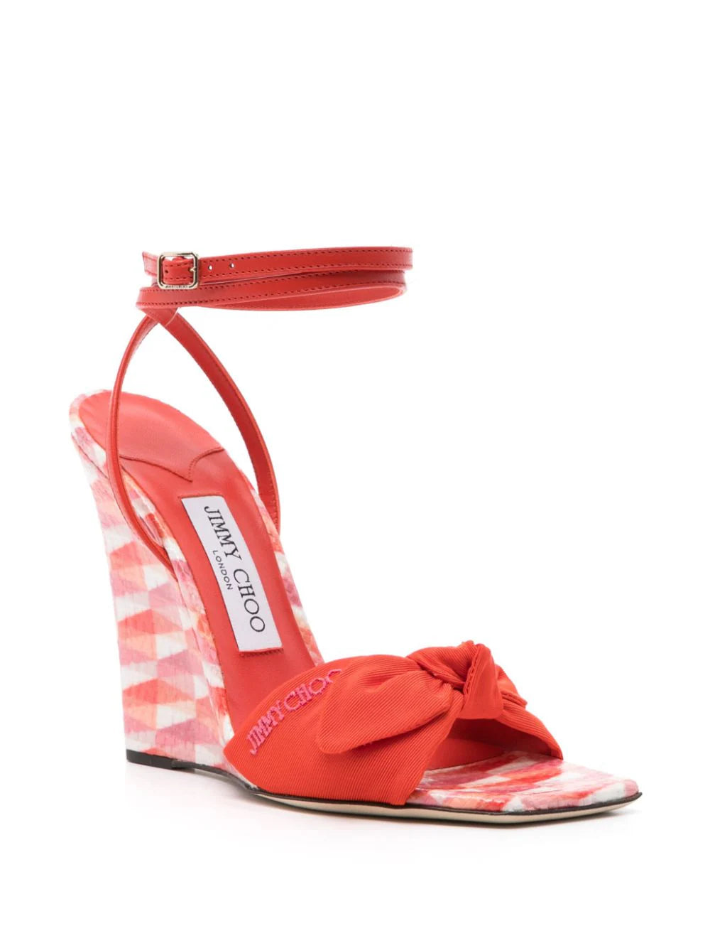 Jimmy Choo 120mm geometric wedge sandals - Image 2