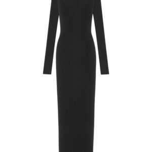 Saint Laurent open-back maxi dress