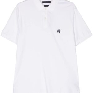 Tommy Hilfiger logo-embroidered polo shirt