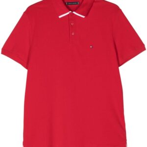 Tommy Hilfiger contrasting-border polo shirt