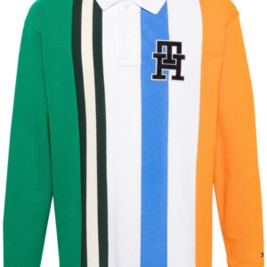 Tommy Hilfiger striped piqué polo shirt