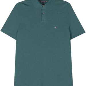 Tommy Hilfiger logo-embroidered polo shirt