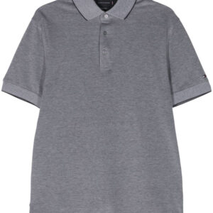 Tommy Hilfiger mélange-effect polo shirt