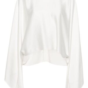 Stella McCartney draped satin blouse