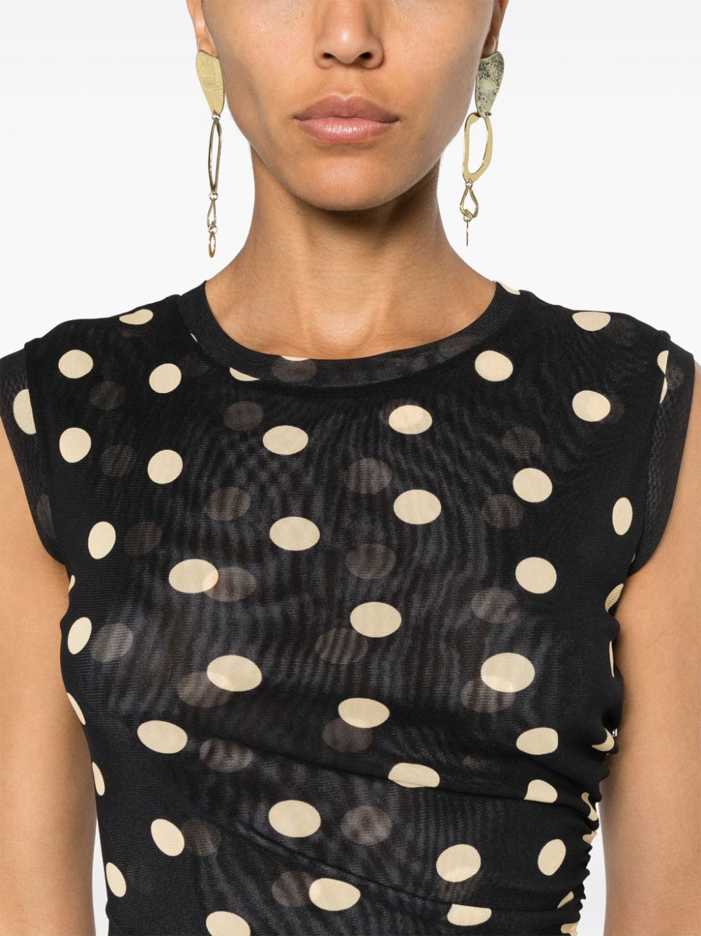 Stella McCartney polka-dot print top - Image 5