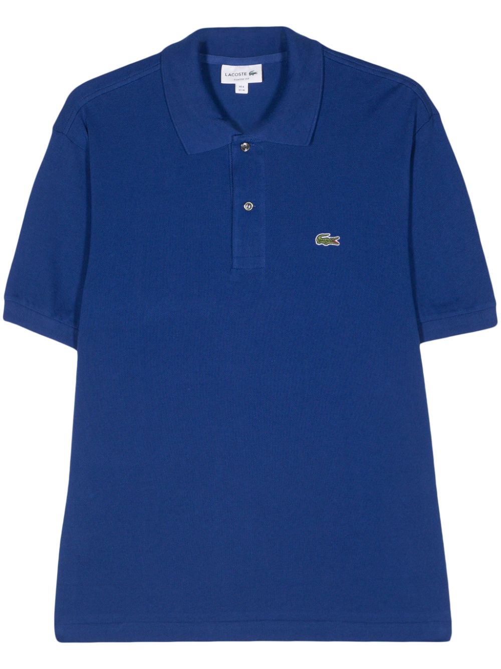 Lacoste logo-patch polo shirt