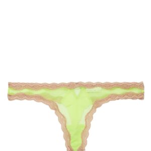 Fleur Du Mal  lace-detailing sheer thong