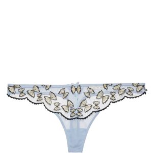 Fleur Du Mal  Farfalle lace-detailing thong