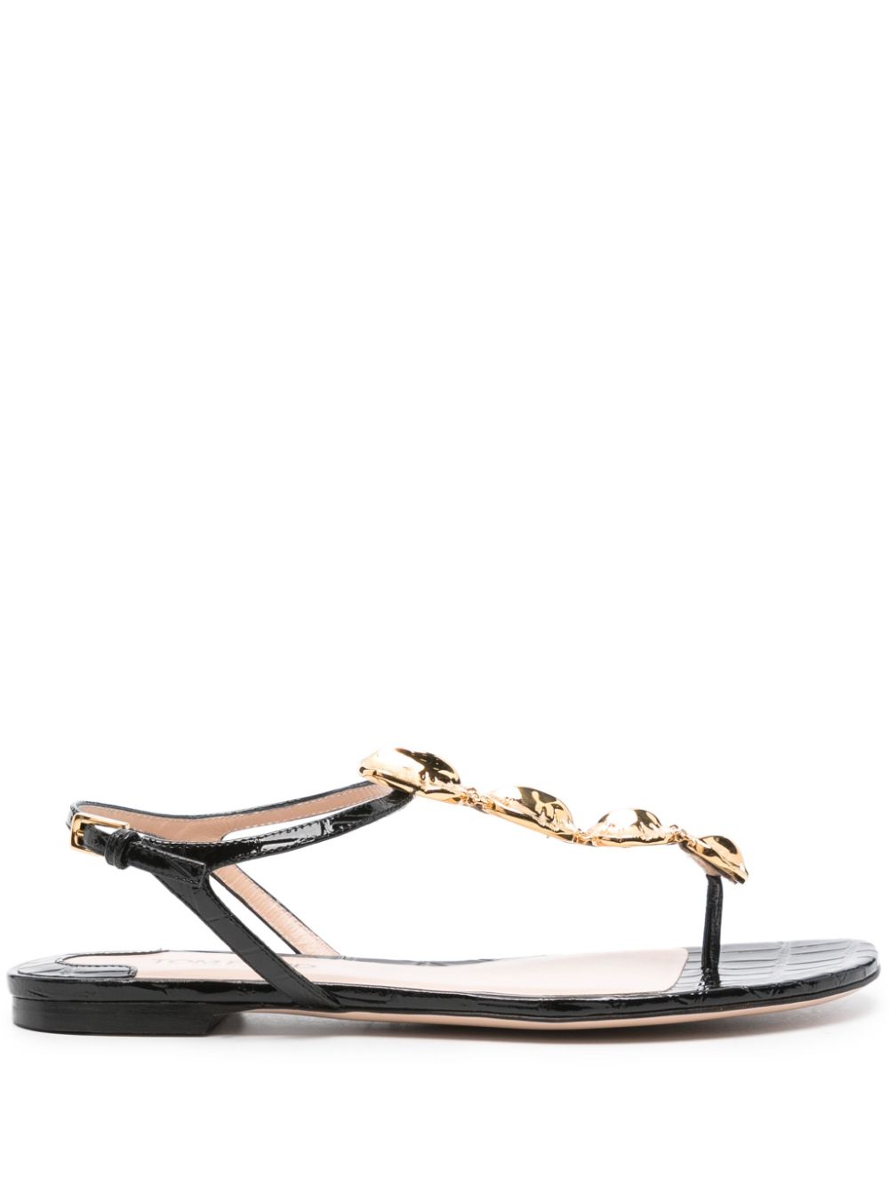 TOM FORD Titan croc scales sandals