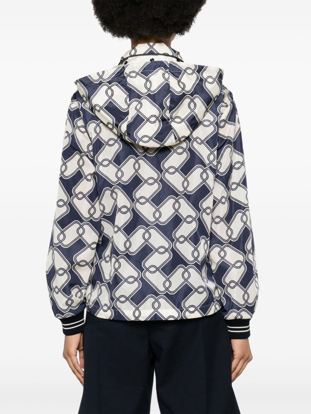 Moncler Iasone graphic-print hooded jacket - Image 4
