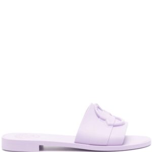 Moncler Mon logo-embossed slides