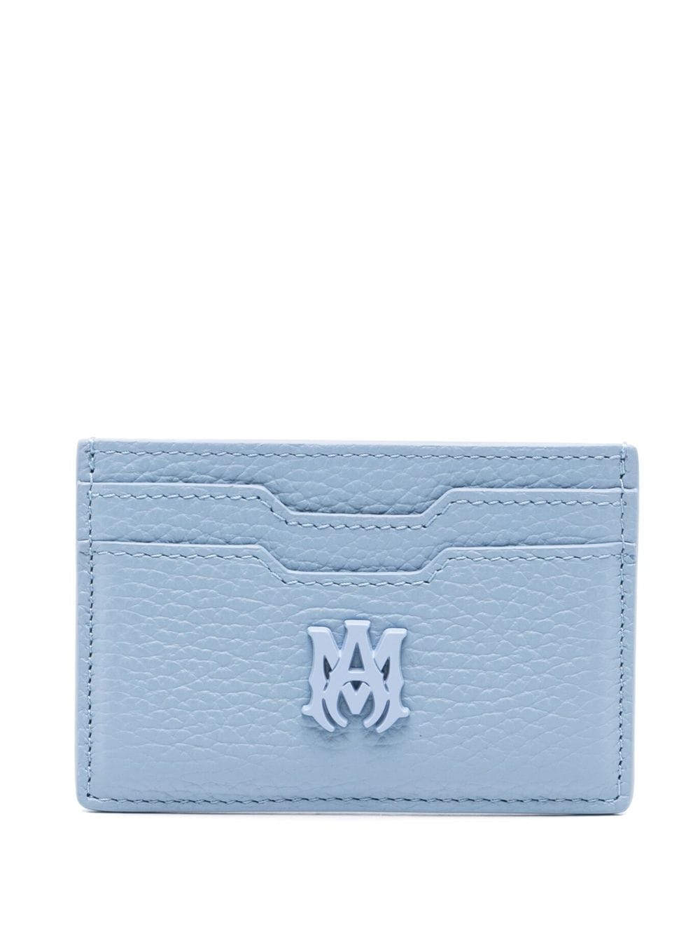AMIRI MA-plaque leather cardholder