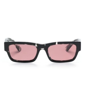 Prada Eyewear tortoiseshell rectangle-frame sunglasses
