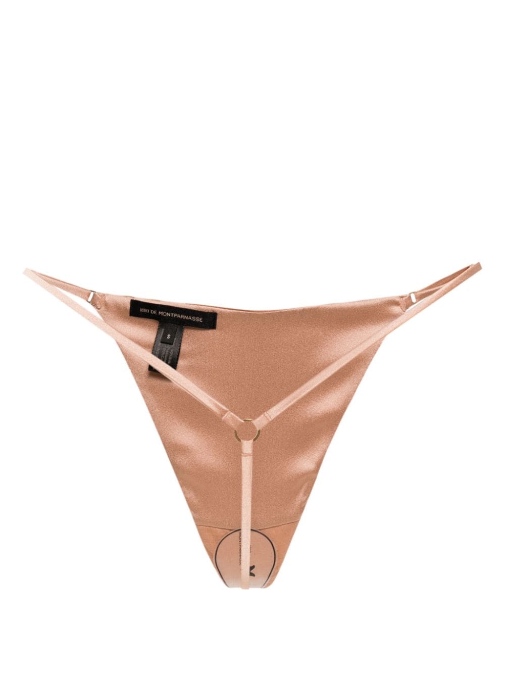 Kiki de Montparnasse Tous Les Jours satin thong - Image 2