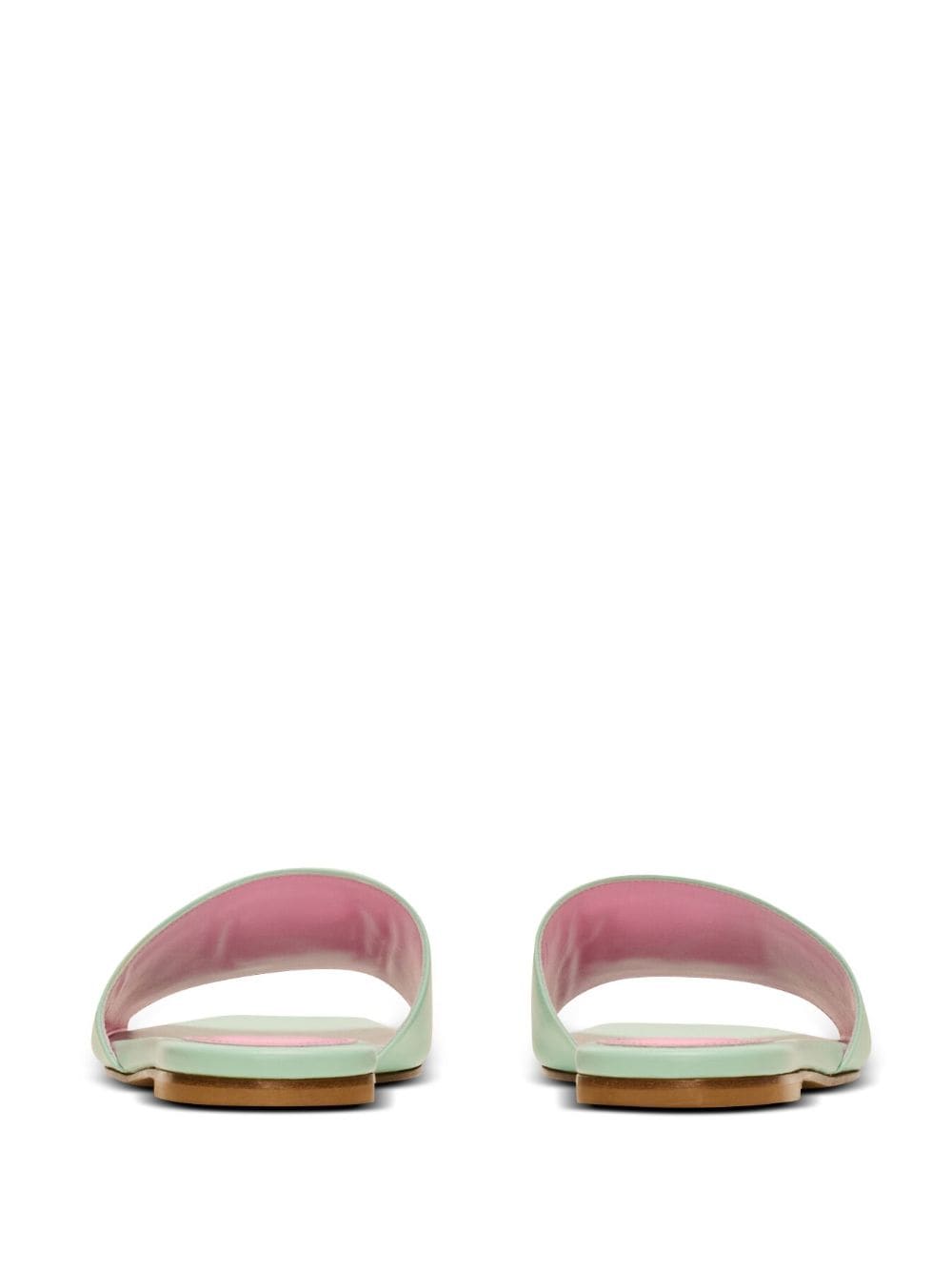 Balmain Dafne leather slides - Image 2