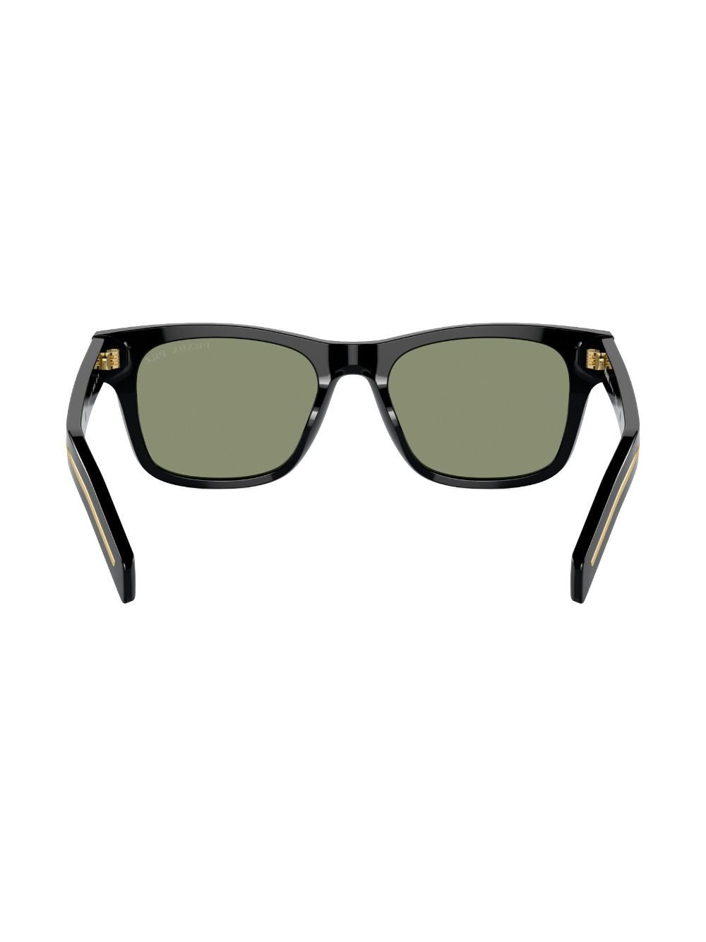 Prada Eyewear logo-engraved square-frame sunglasses - Image 4
