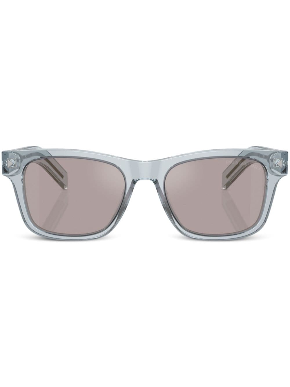 Prada Eyewear logo-engraved square-frame sunglasses
