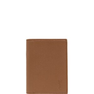 Saint Laurent logo-debossed leather wallet